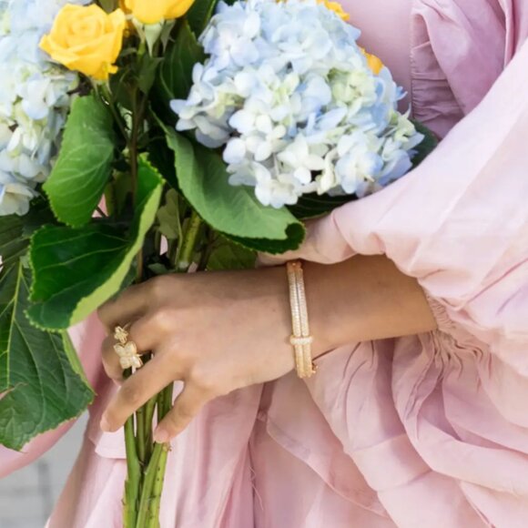 Prosecco Bracelet - GOLD, Bangle, Formal jewelry - Picture 2 of 2